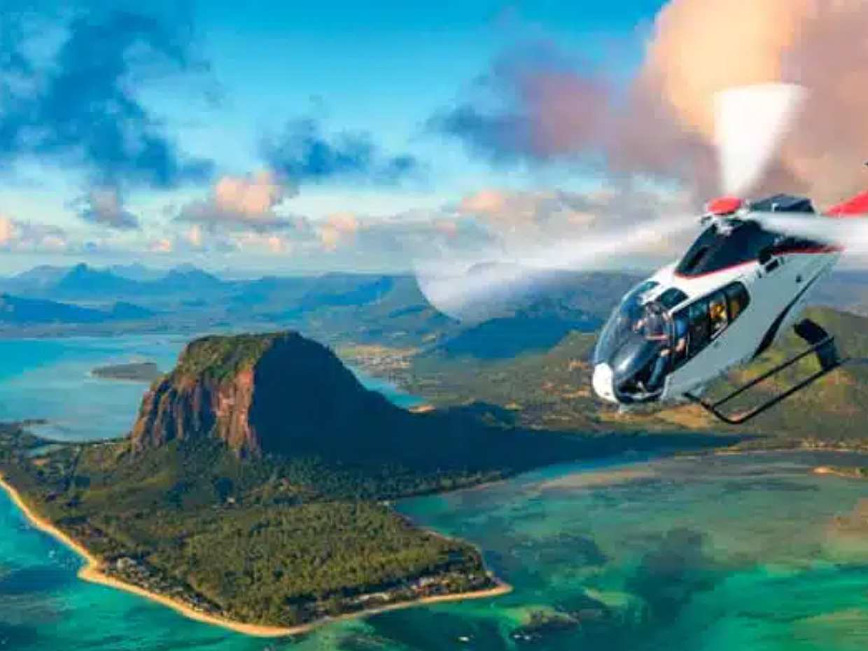 6-Sitzer privater Unterwasserfall-Helikopterrundflug von Chamarel in Mauritius
, photo 3