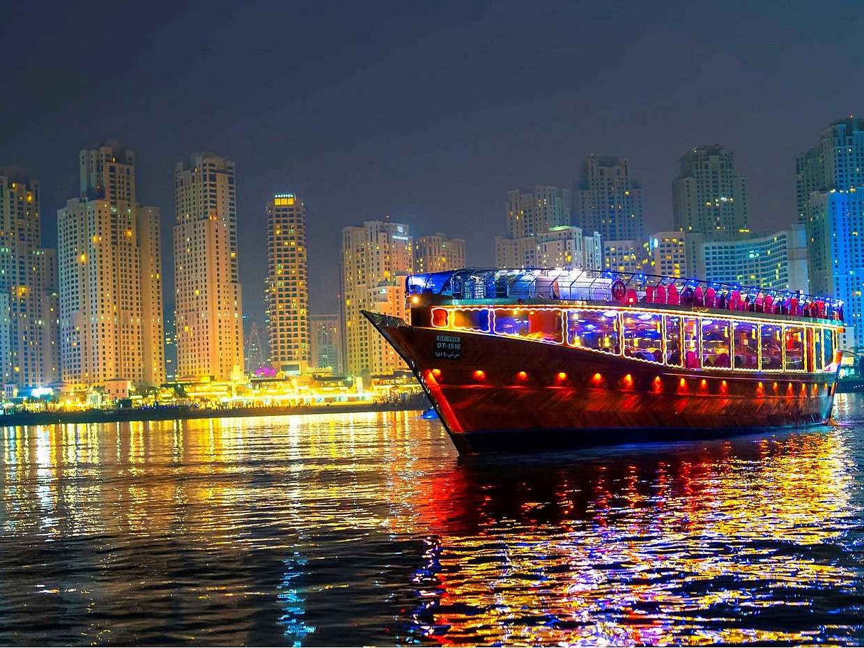 Dubai Marina Dhow Dinner Cruise Tickets in den Vereinigten Arabischen Emiraten
, photo 3