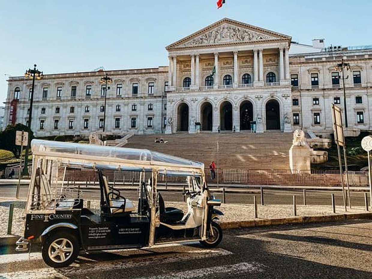 1 Hour Tuk Tuk Tour of Chiado and Bairro Alto. This is where Lisbon comes alive! in Portugal