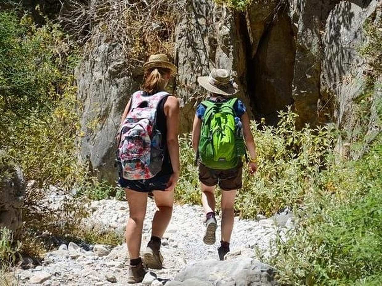"Samaria auf die faule Art, ab Chania in Griechenland"