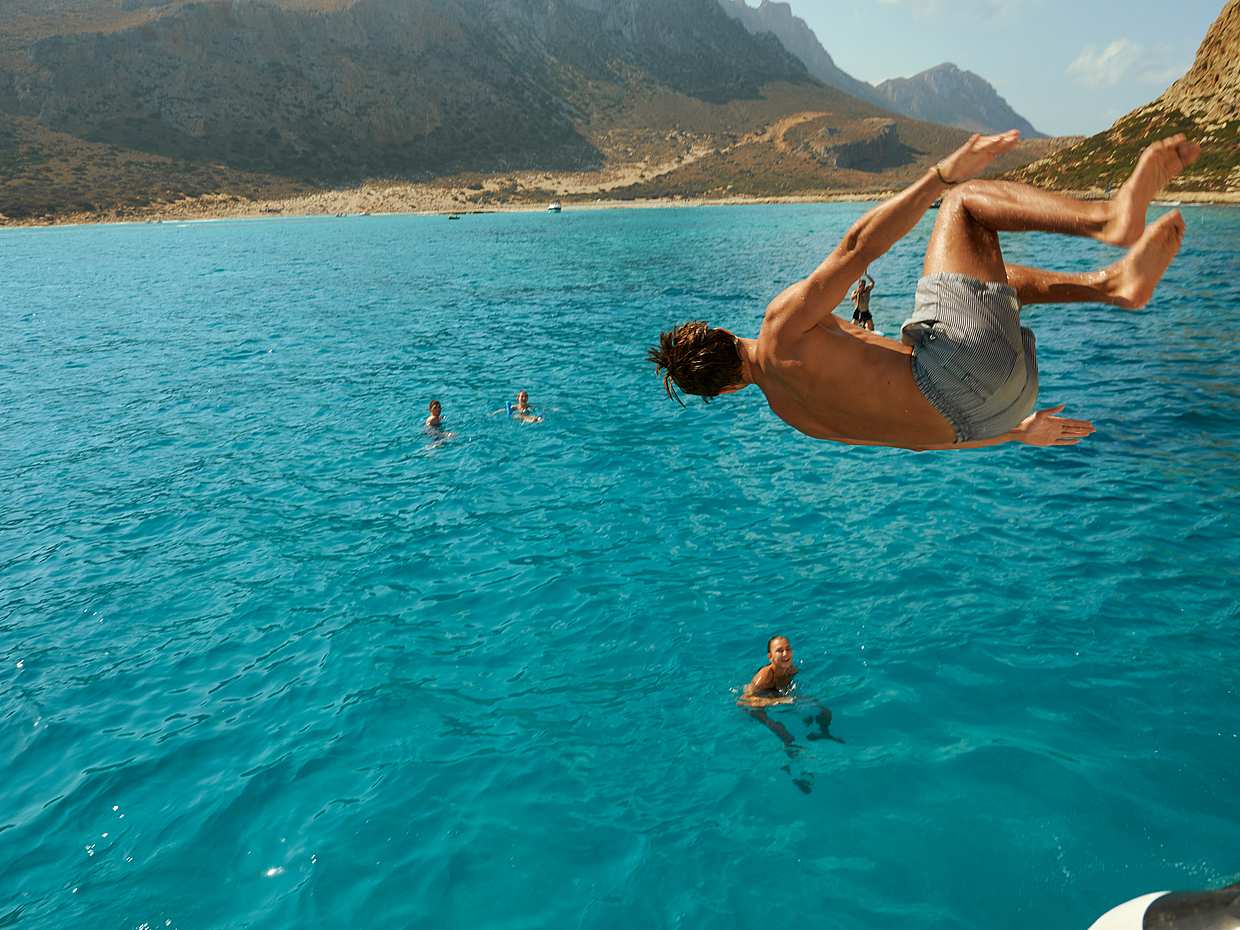 Kissamos do Balos a Gramvousa: All-inclusive odpolední luxusní plavba katamaránem (komfortní) v Řecku, Kréta, photo 3