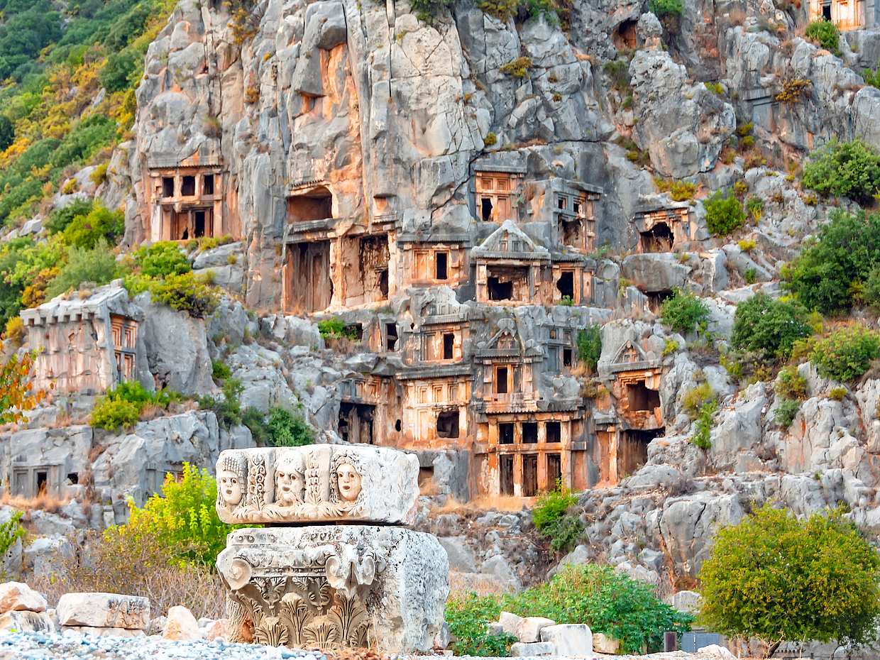 The Sunken Island of Kekova, the Ancient City and the Church of St. Nicholas from Alanya, photo 3