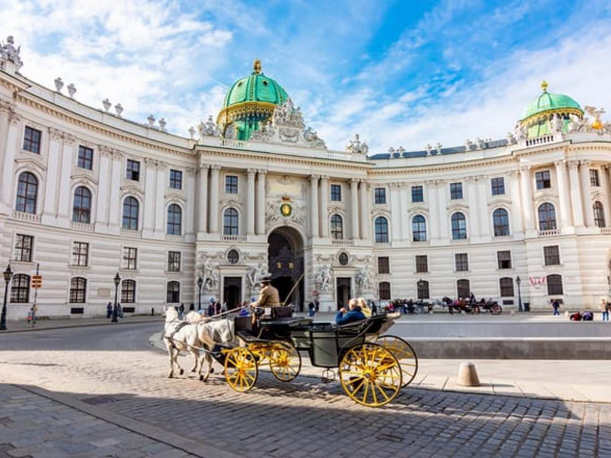 Vídeňská pěší prohlídka, palác Hofburg, katedrála svatého Štěpána – angličtina v Rakousku, photo 4