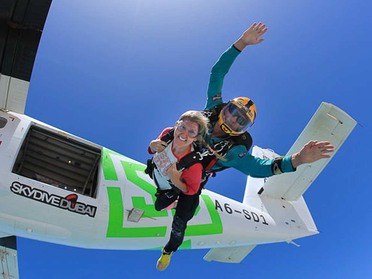 Skydive Dubai at Palm Drop Zone in United Arab Emirates, photo 5
