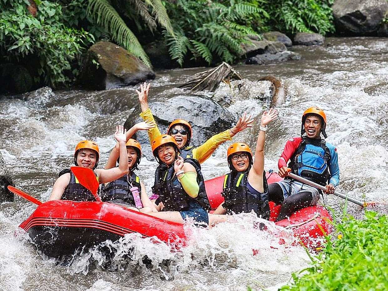 Expérience de rafting sur la rivière Ayung, photo 2