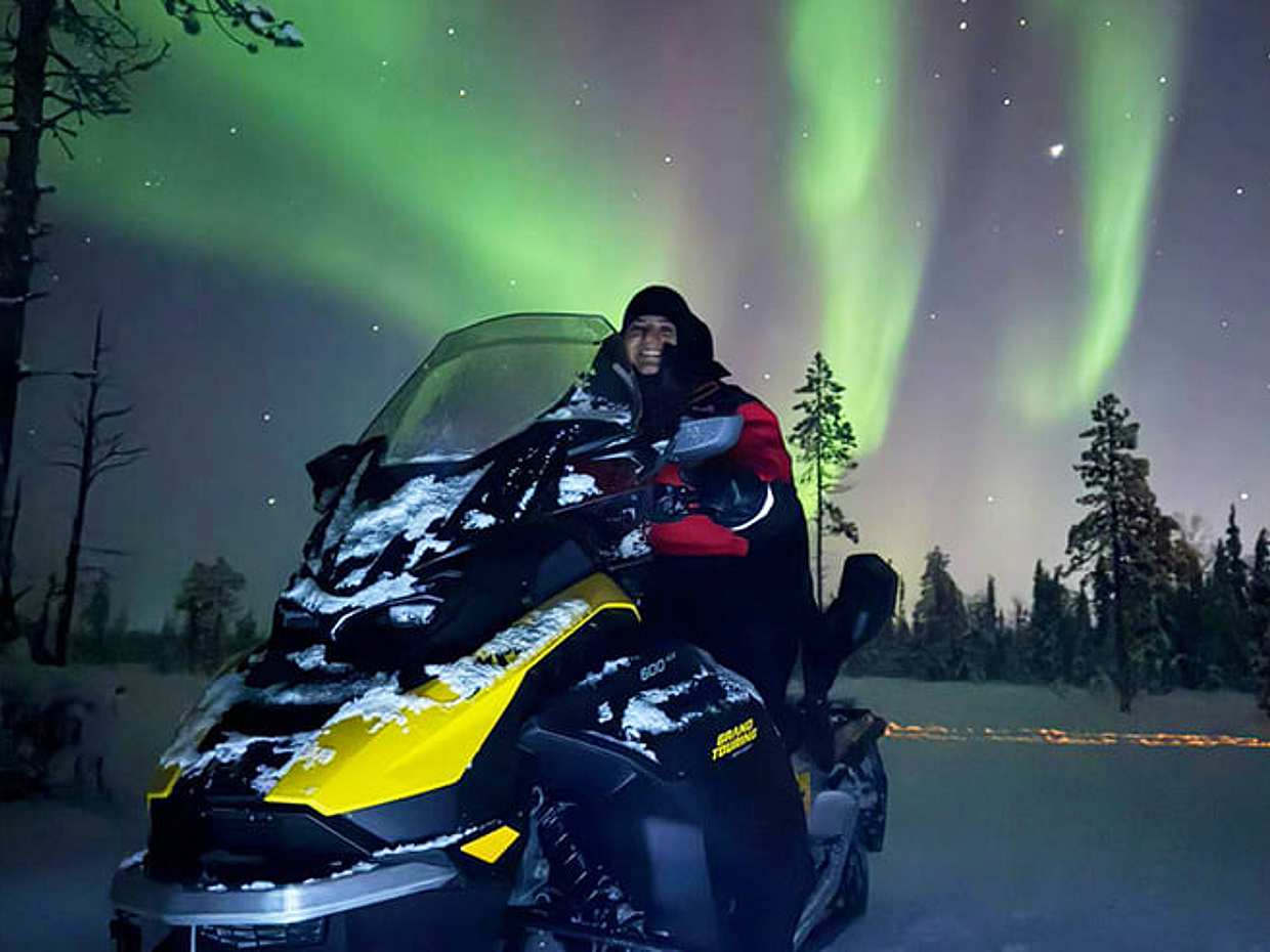 Arctic Night Snowmobile Safari, Levi — adults only, photo 5