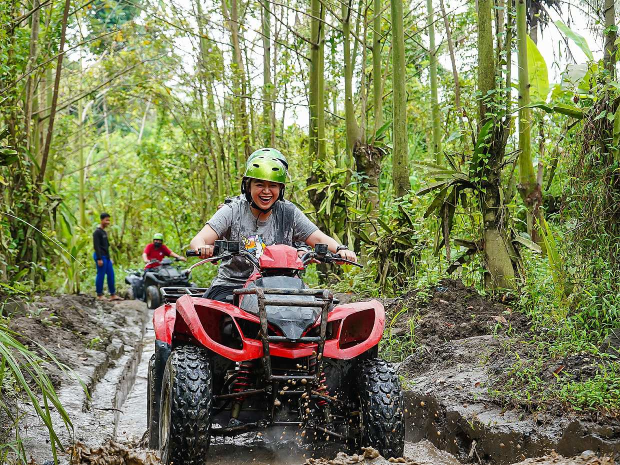 ATV Tour with Monkey Forest Visit in Bali, Indonesia