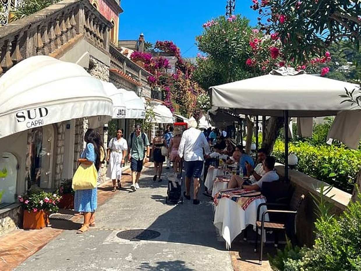Capri Full Day Tour with Tour Guide and Ferry Tickets