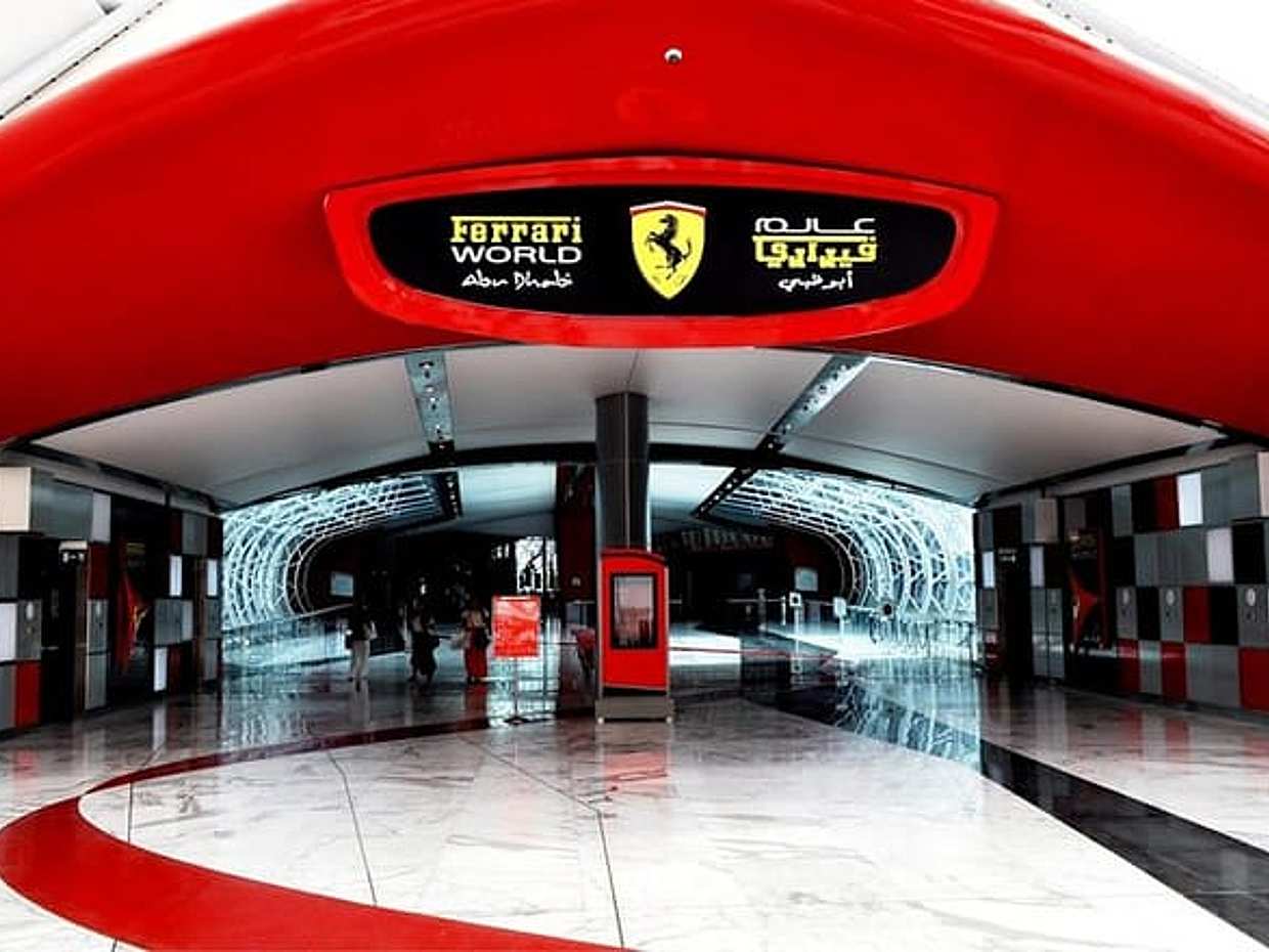 Ferrari World Tour with Transfers from Dubai to Abu Dhabi