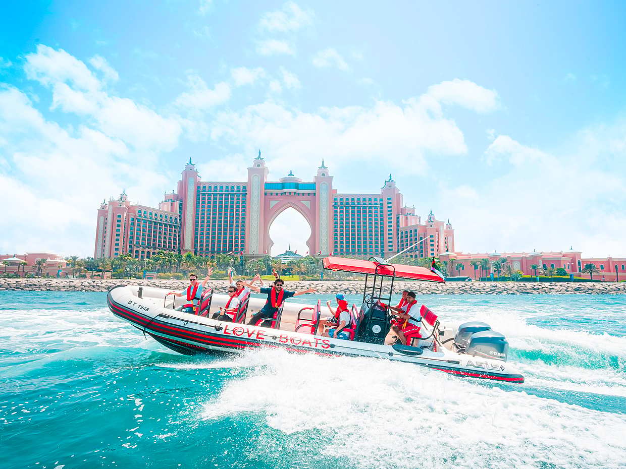Speedboat Sightseeing Tour Atlantis & Burj AL Arab in United Arab Emirates, Atlantis the palm, photo 4