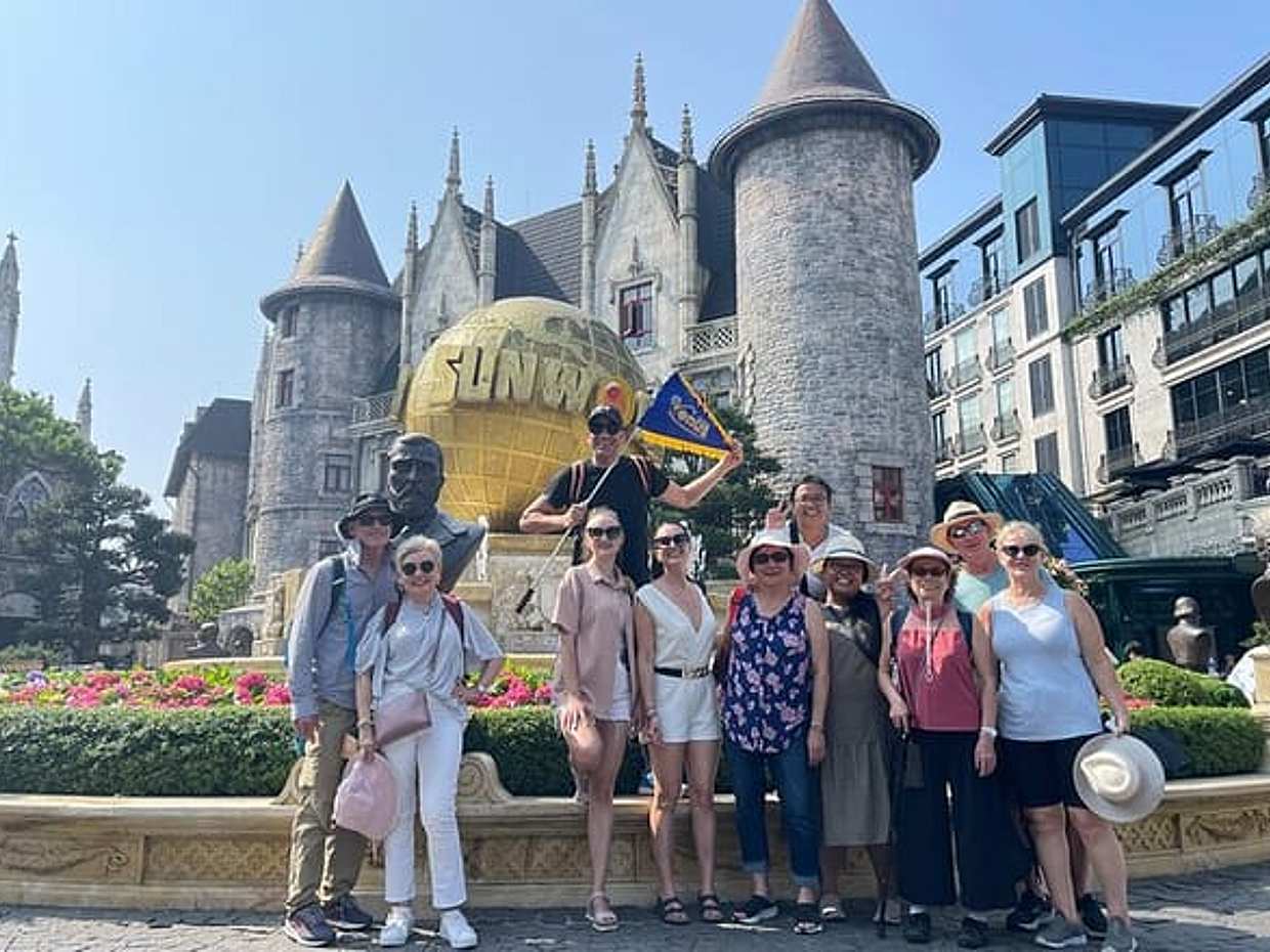 From Da Nang : Ba Na Hills and Golden Bridge Luxury Private Tour in Vietnam