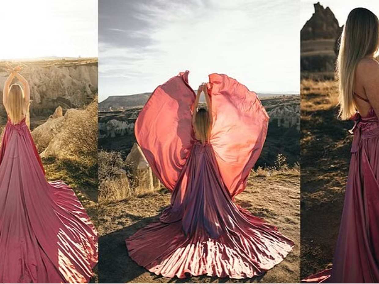 Cappadocia Photoshooting with Flying Dress in Turkey, photo 2