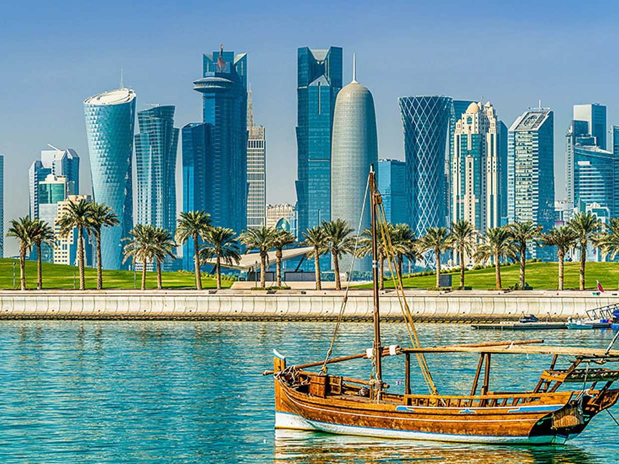 Doha sightseeing tour from Doha Cruise Terminal in Qatar