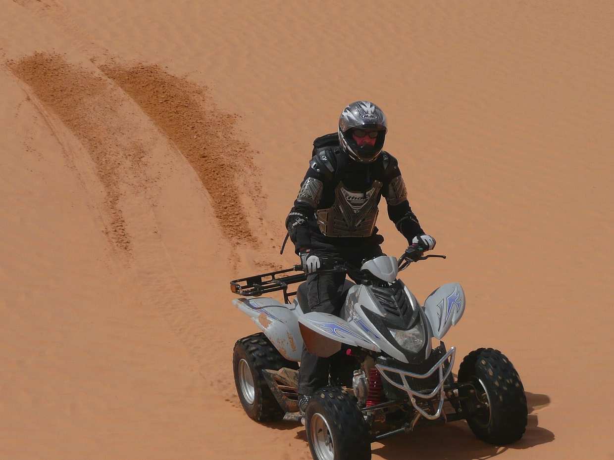 Evening Desert Safari with Quad Bike Ride in Ajman in United Arab Emirates, photo 2
