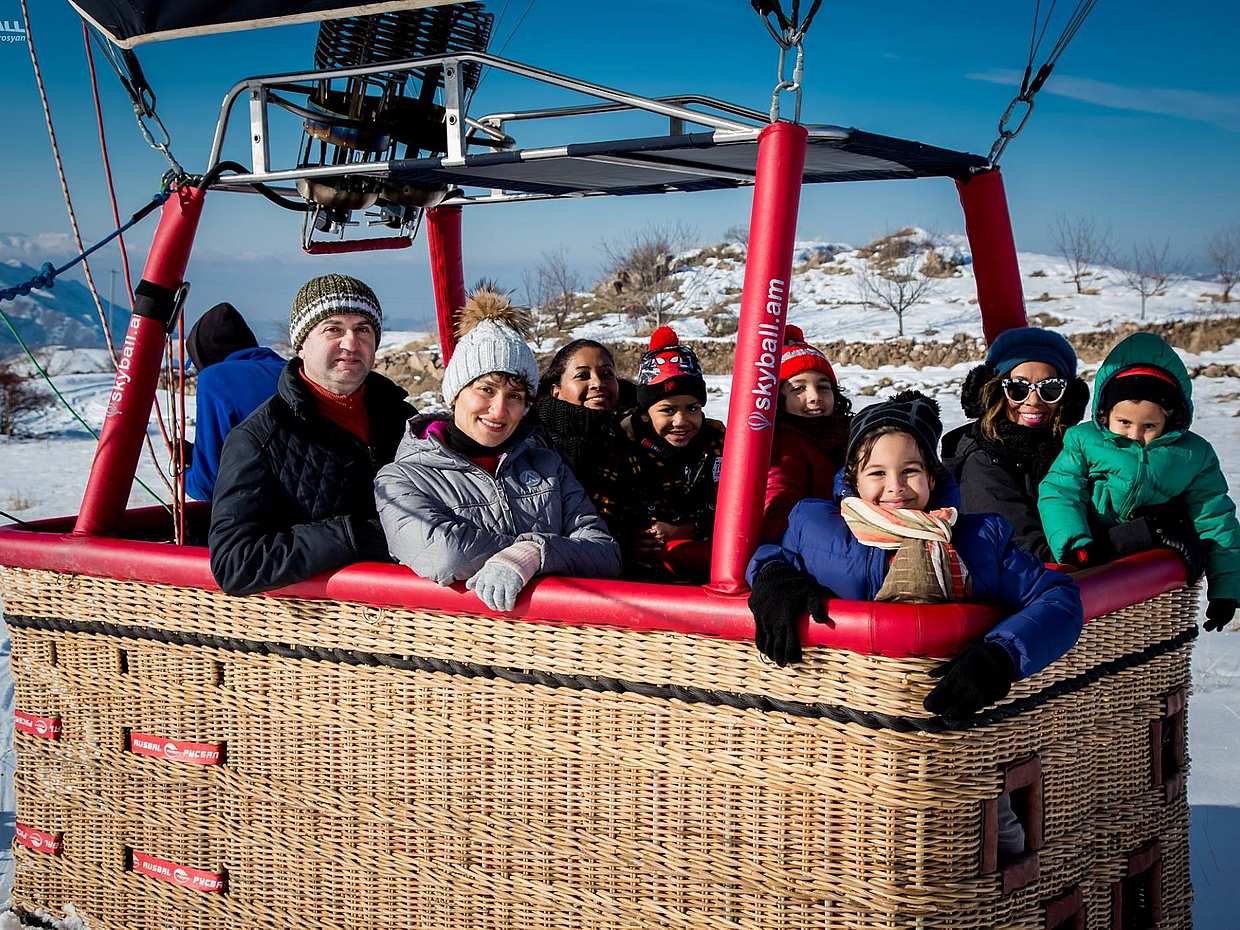 Group Ballooning in Armenia, Yerevan, photo 2