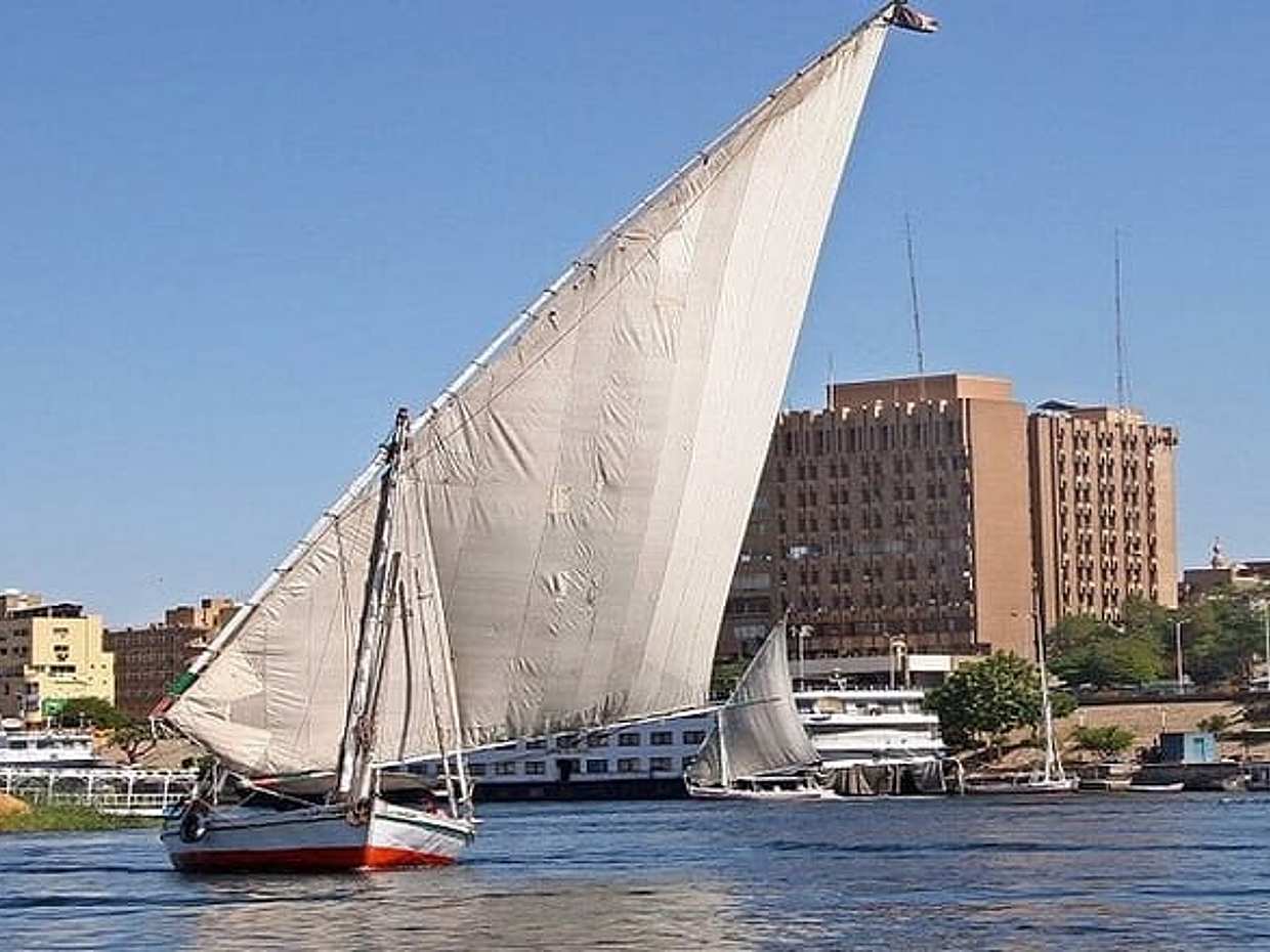 Short Felucca trip on the Nile in Cairo, photo 3