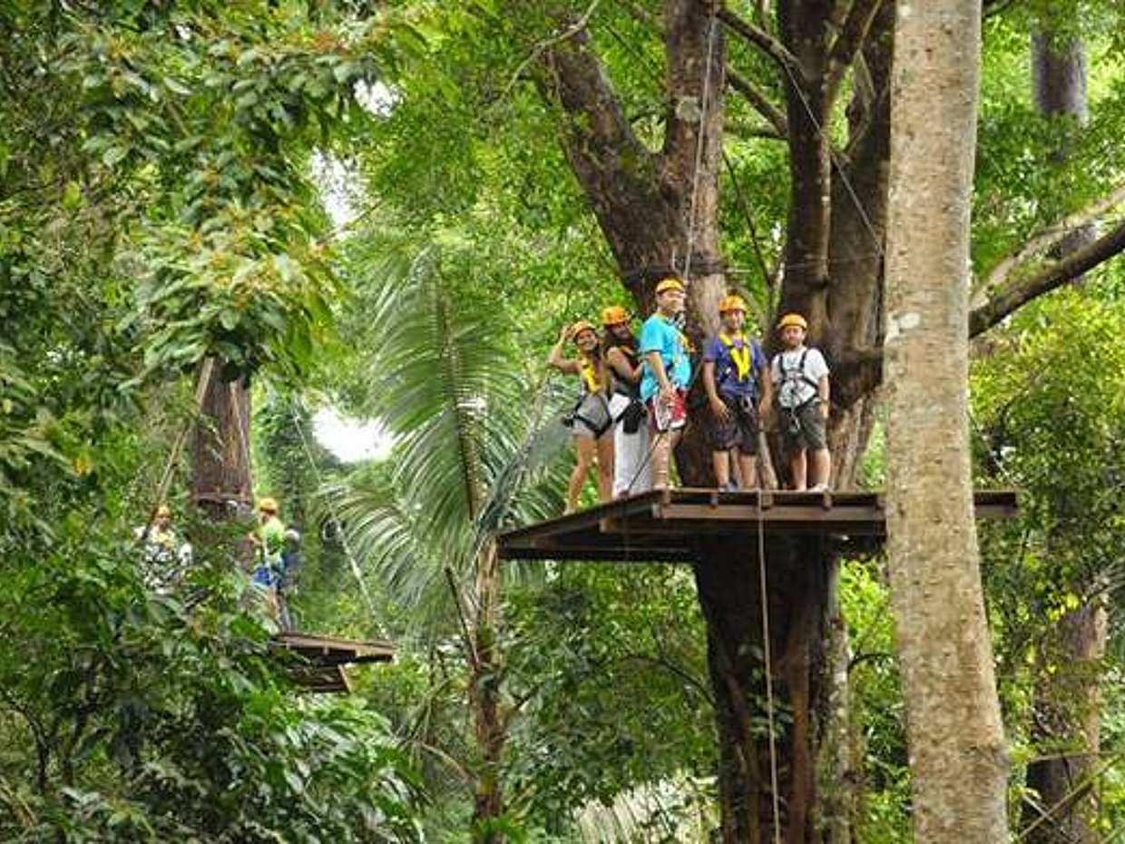 Phuket: 5 km Wildwasser-Rafting, Zipline und Elefantenreiten in Thailand
, photo 4