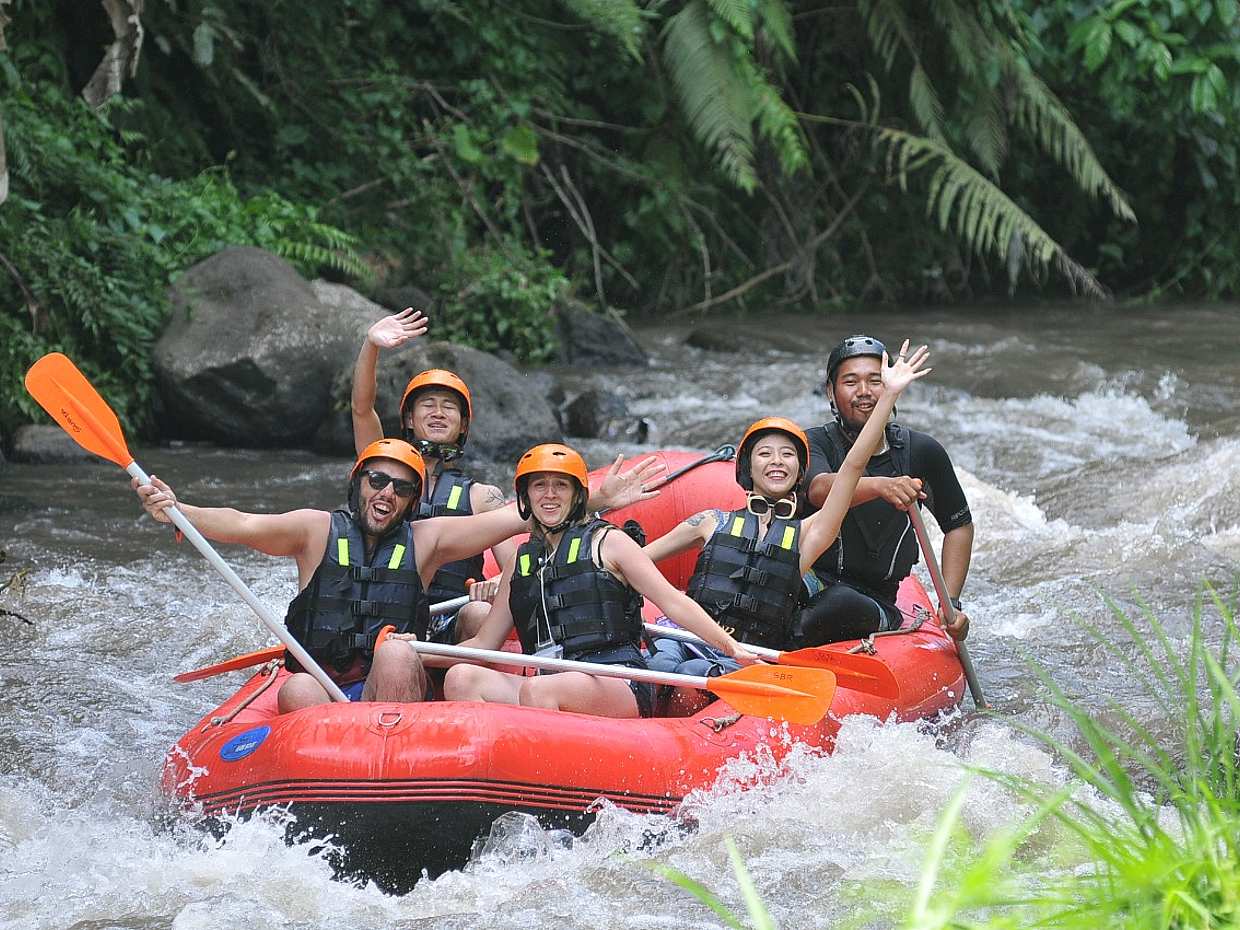 Expérience de rafting sur la rivière Ayung, photo 4