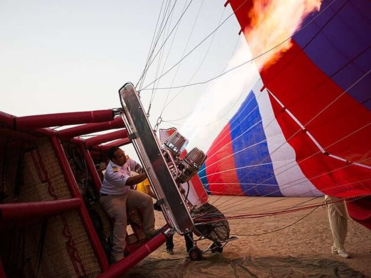 Hot Air Balloon Flight Adventure with Dune Bashing, Camel and Horse Ride, photo 3