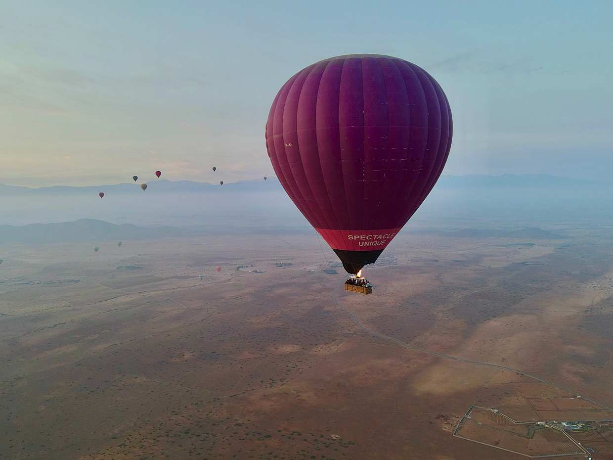Heißluftballonfahrt über Marrakesch in Marokko, Heißluftballonfahrten in Marrakesch, photo 3