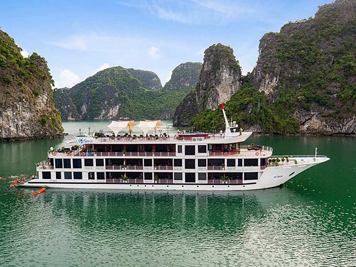 Aspira Luxury Cruises -Halong Bay & Lan Ha Bay Route-2days/1night