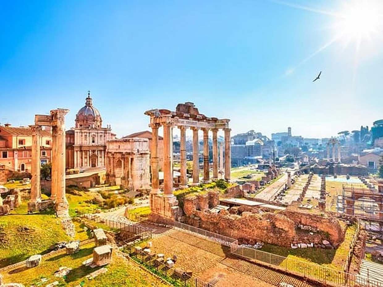 Procházka Koloseem, Forem Romanem a Palatinem v Itálii, Řím