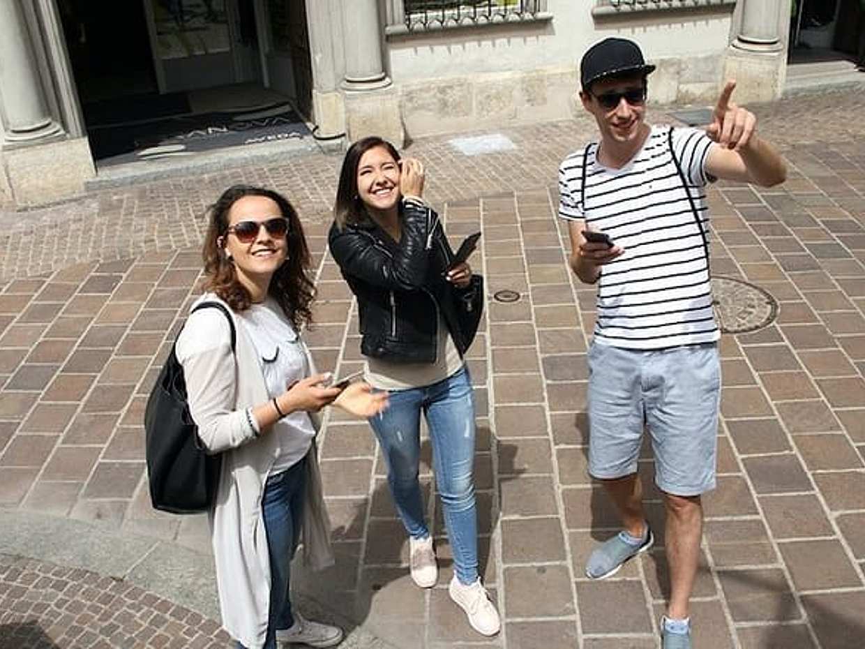 Basel Prohlídka města s průvodcem a honba za pokladem ve Švýcarsku, Binningen