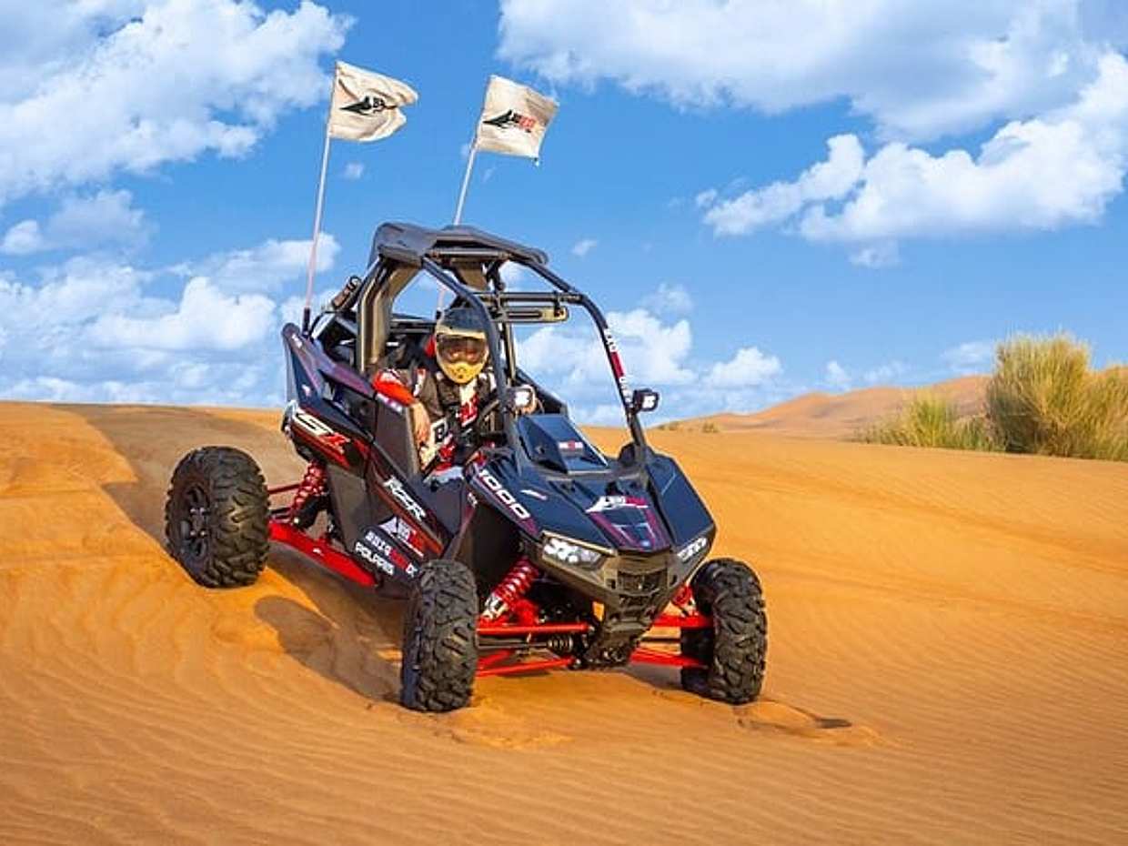 1- Seater Polaris RZR RS1 Buggy Tours in Dubai