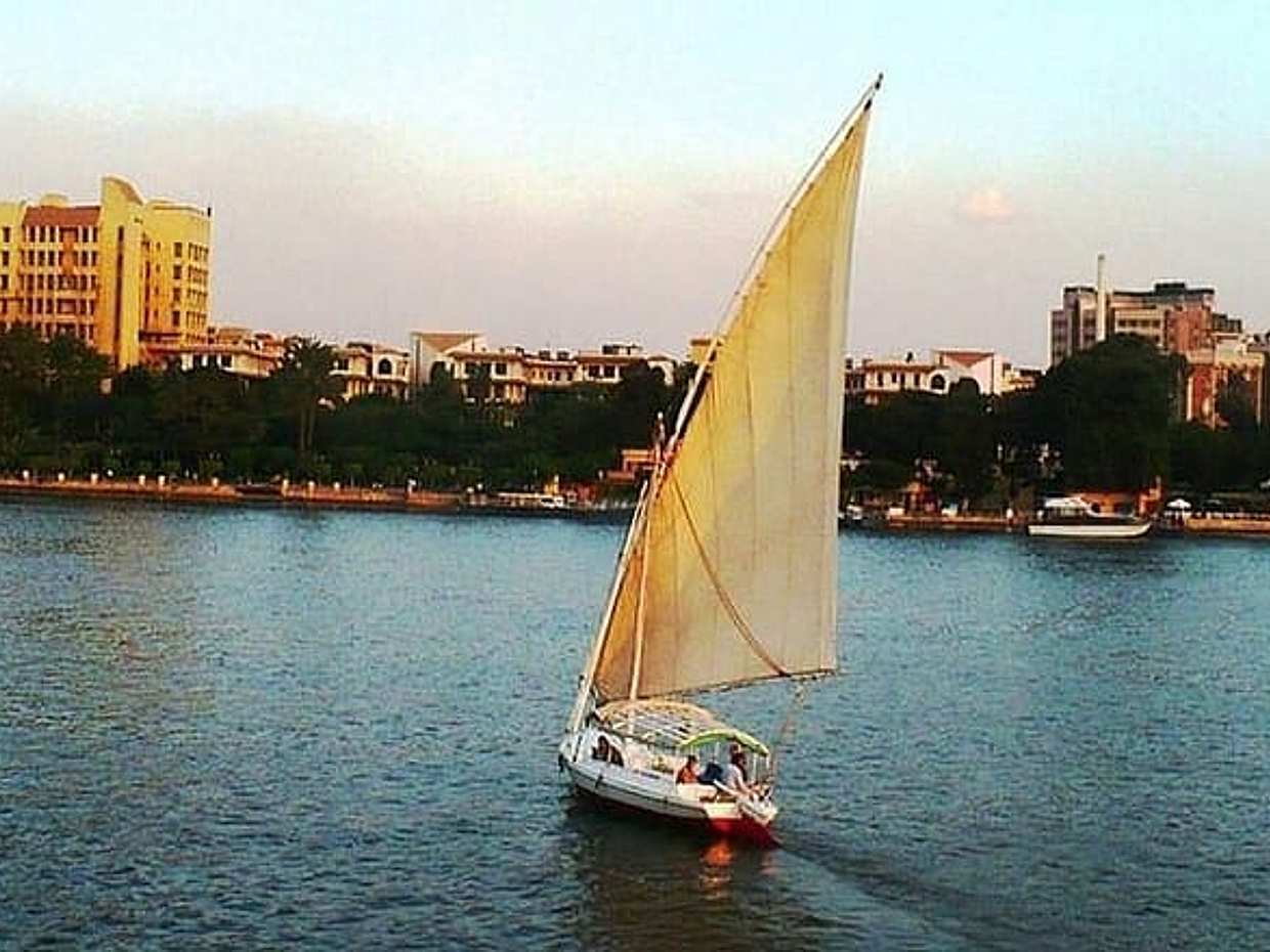 Short Felucca trip on the Nile in Cairo, photo 2