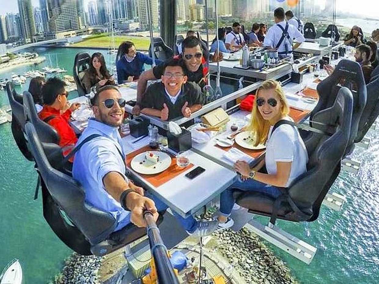 Dubai Sky-High Delights: Dinner In The Sky- Dinner in United Arab Emirates, photo 2