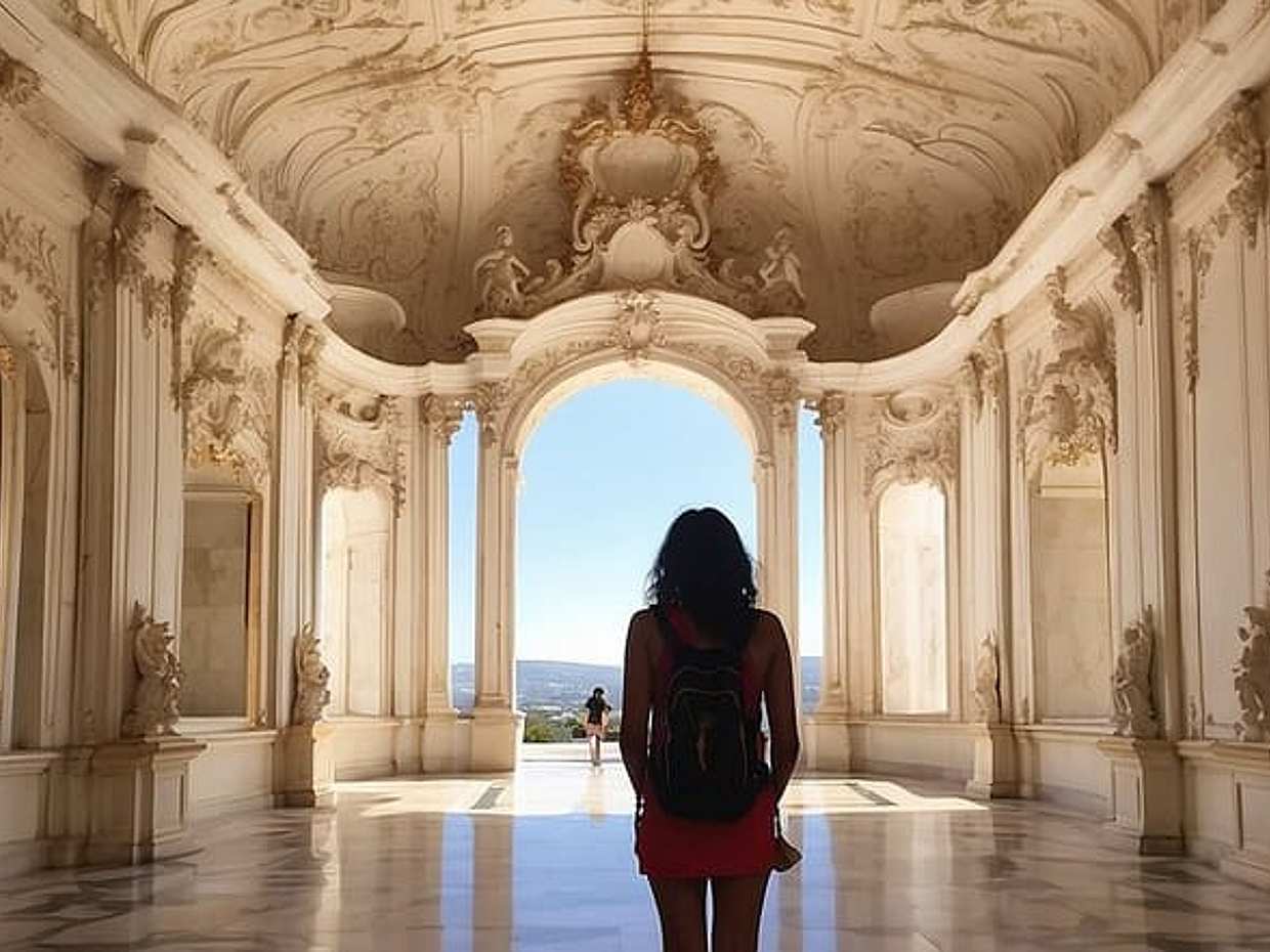 3 hour private tour from Lisbon to Mafra with a local driver in Portugal