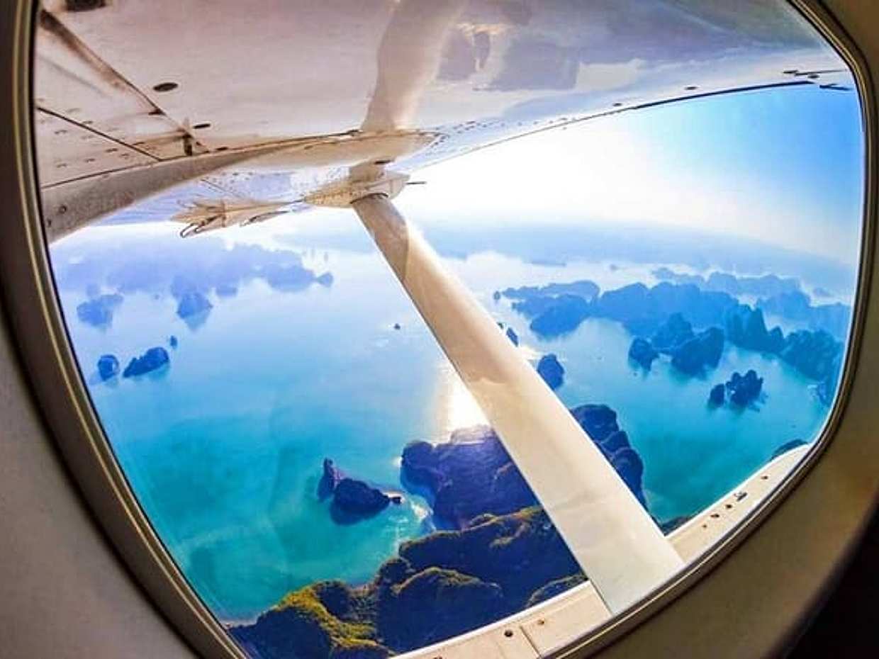 Halong Bay Sightseeing With Seaplane -A Great View of UNESCO World Heritage Site, Vietnam, photo 5
