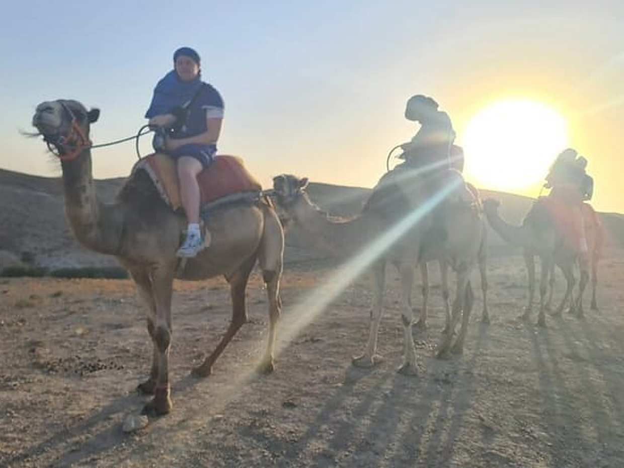 Agafay desert sunset camel ride Tour from Marrakech, photo 3