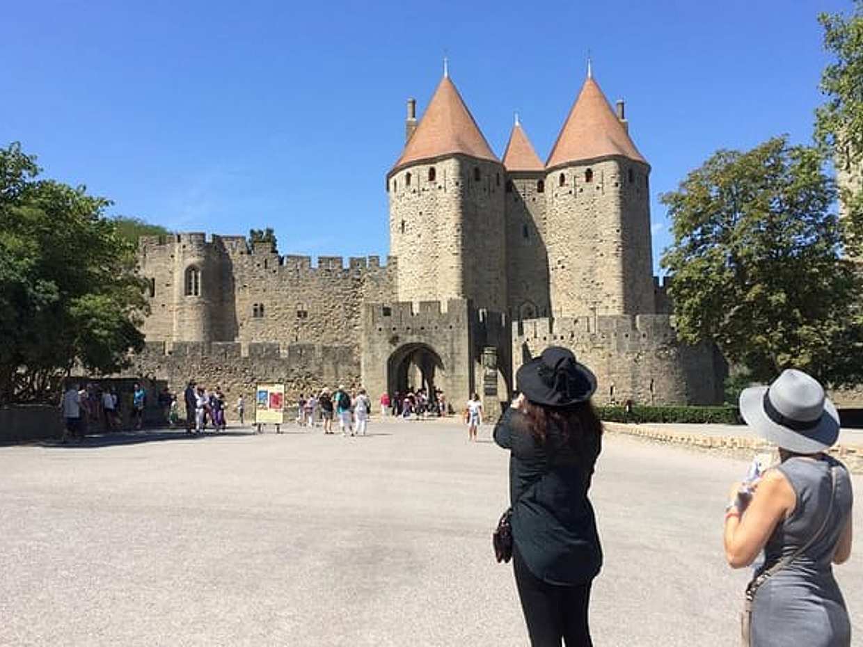 Private day tour : Cité de Carcassonne & the Lastours Castles.From Toulouse