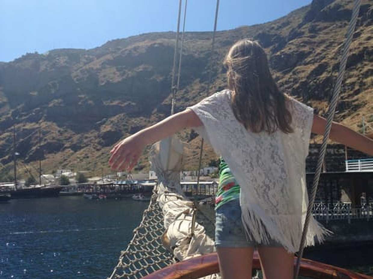"Santorini Vulkaan Cruise Met Hot Springs, Thirassia en Oia Zonsondergang in Griekenland, Thera", photo 5