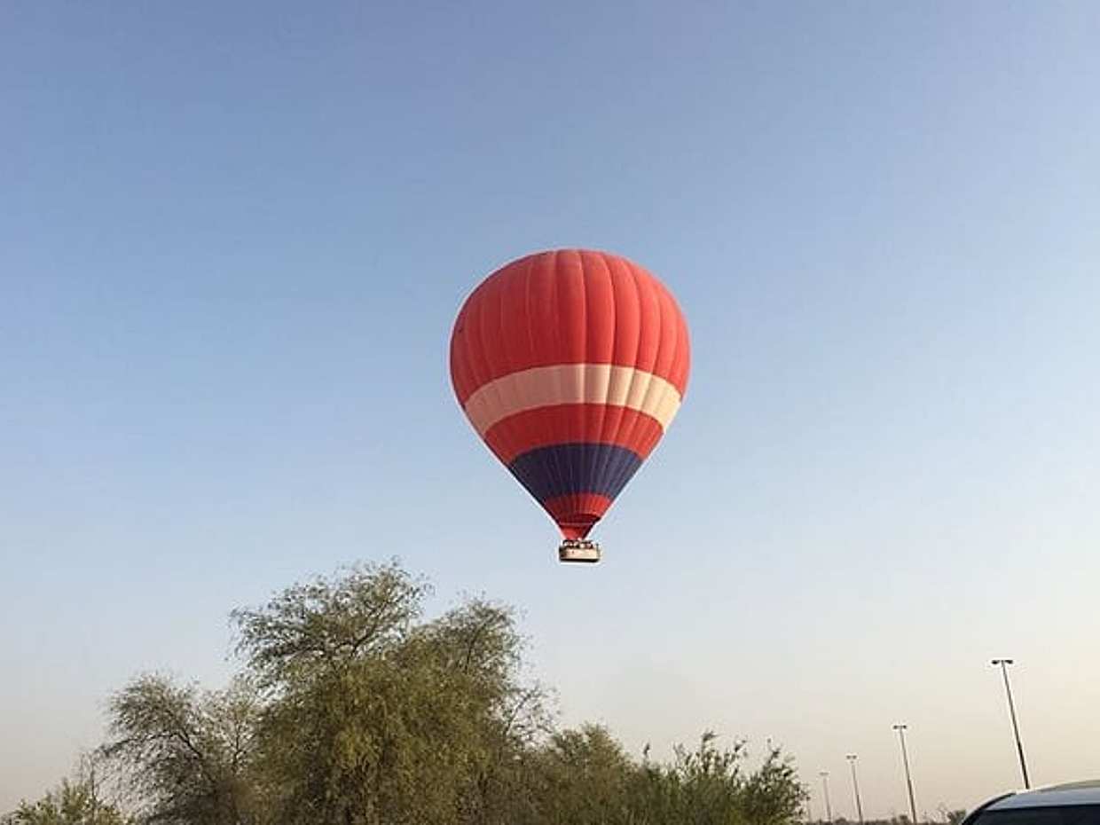 Hot Air Balloon Flight Adventure with Dune Bashing, Camel and Horse Ride