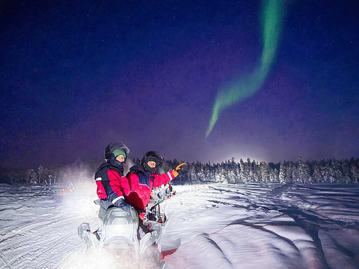Arctic Night Snowmobile Safari, Levi — adults only, photo 3