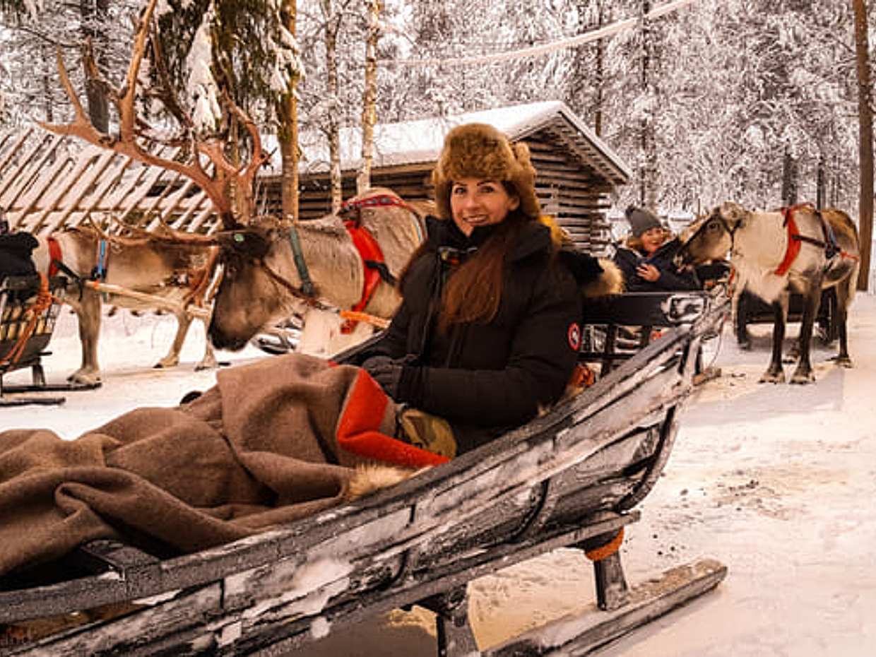Reindeer Safari with Wilderness Lunch in Luosto, photo 4