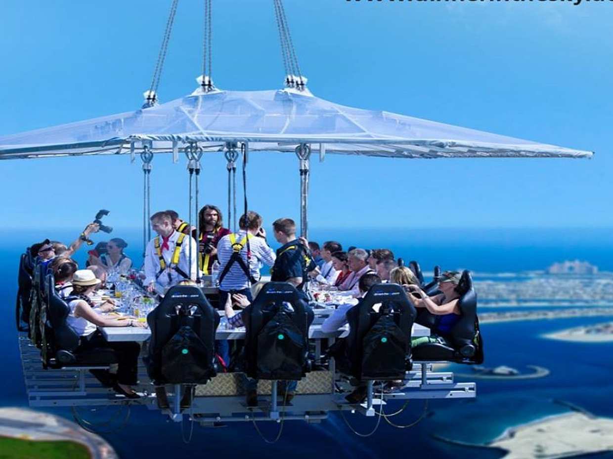 Dubai Sky-High Delights:  Dinner In The Sky - Lunch in United Arab Emirates