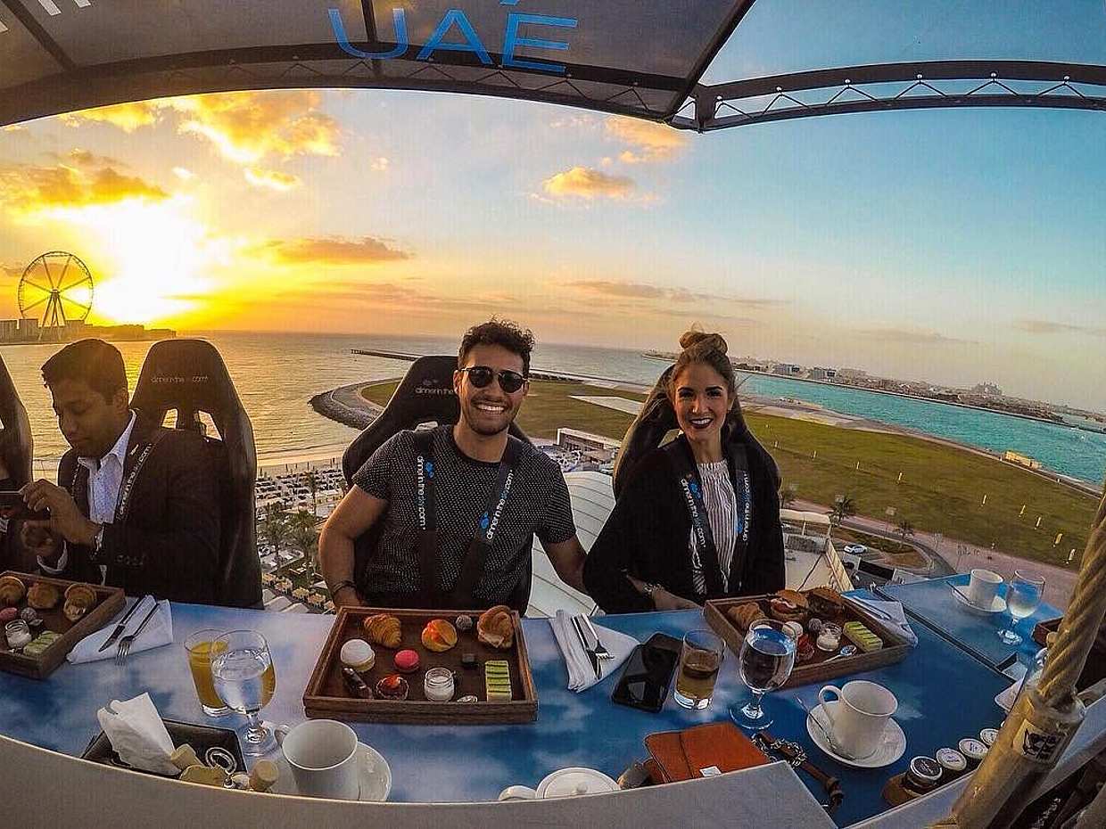 Dubai Sky-High Delights: Dinner In The Sky- Dinner in United Arab Emirates, photo 4