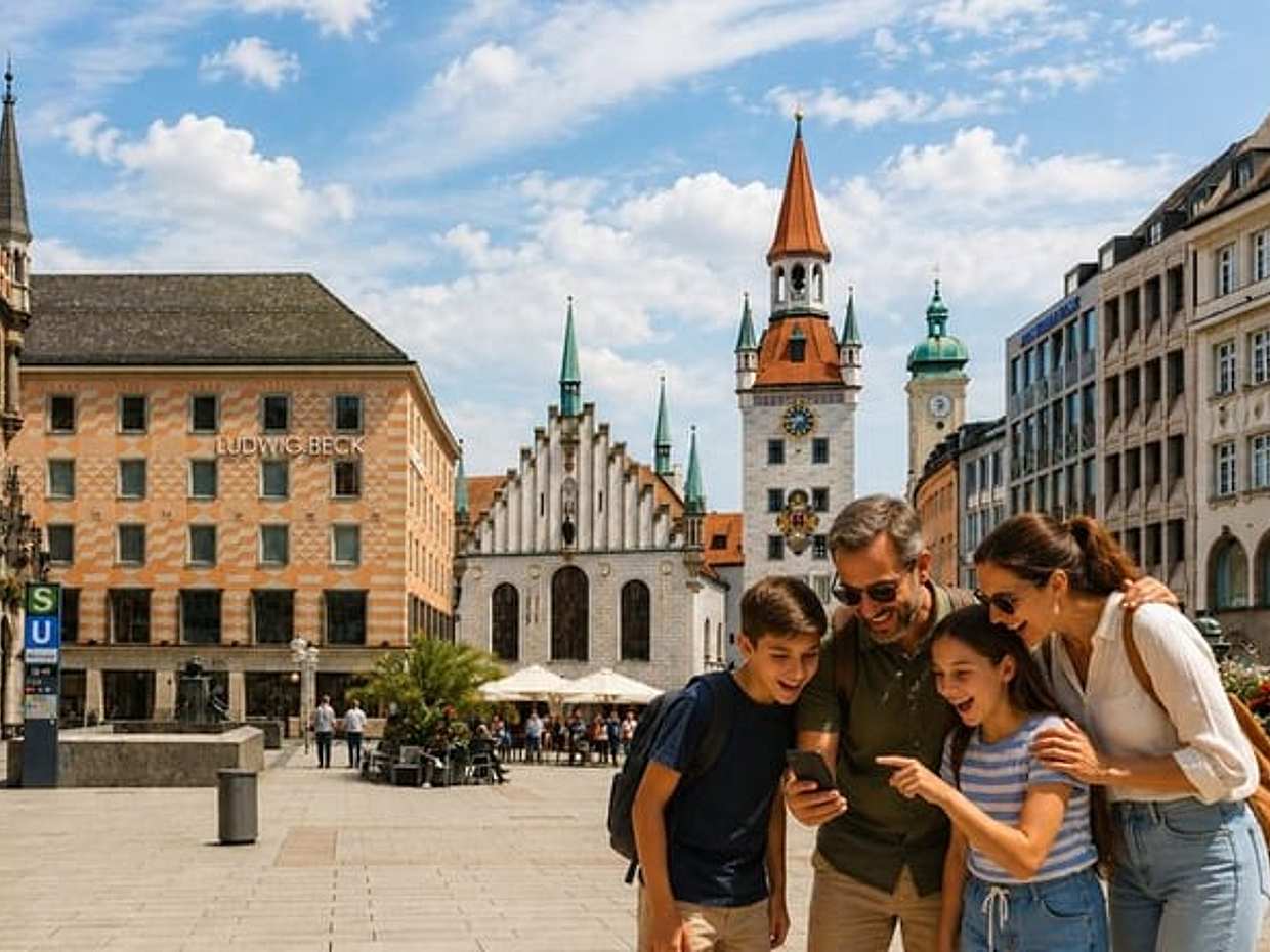 Munich Scavenger Hunt & Highlights Self-Guided Walking Tour, photo 2