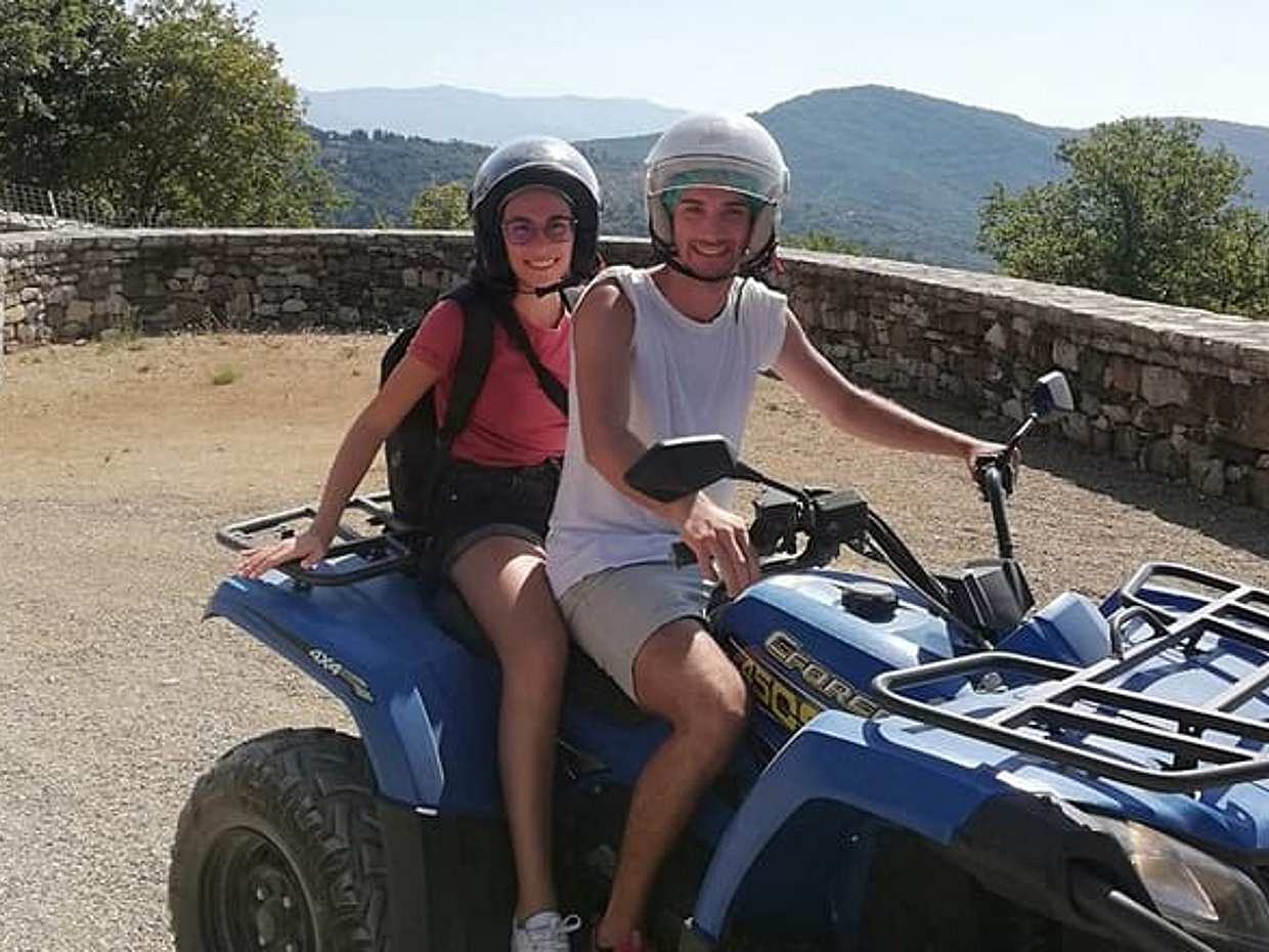 Quad Tour ATV Adventure in Chianti. Lunch and Wine Tasting