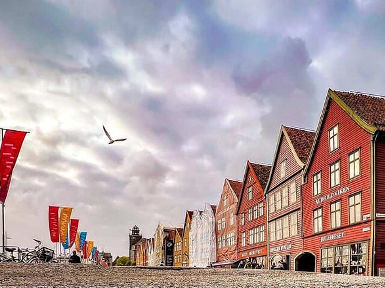 Caminhada guiada "Coração de Bergen" na Noruega