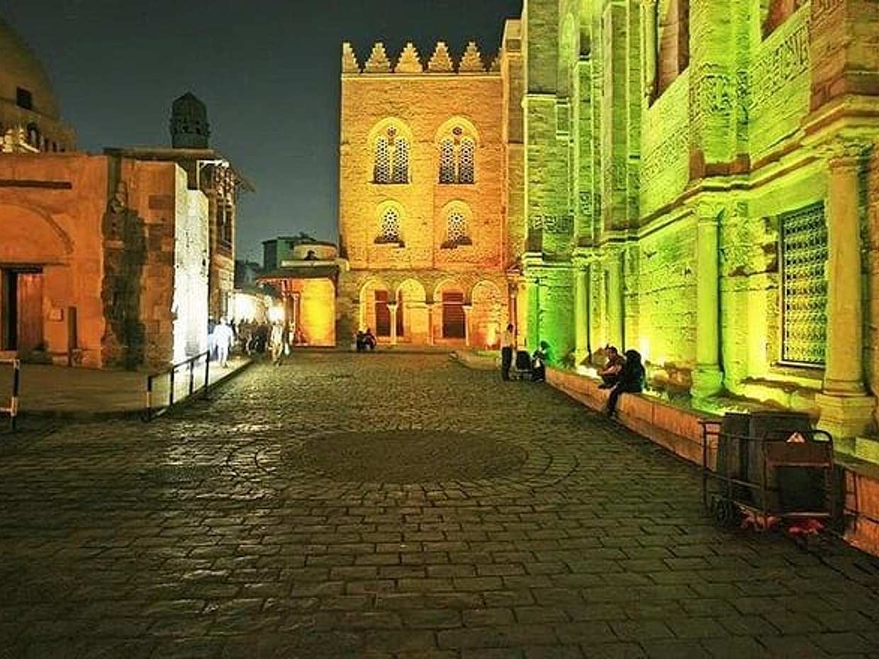 El Moez Street and Al Azhar Park in Cairo