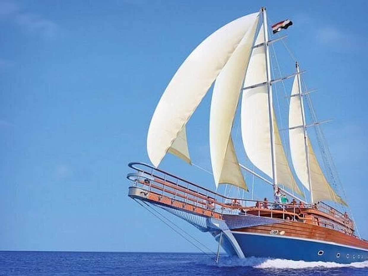 Pirates Sailing Boat to Ras Mohammed & White island, photo 4