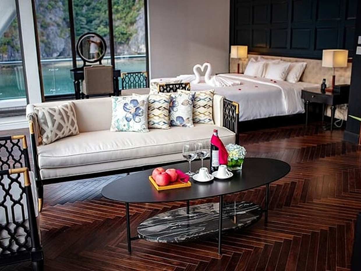 President Sun Terrace Cabin on Greatest Cruises in Halong Bay, photo 5