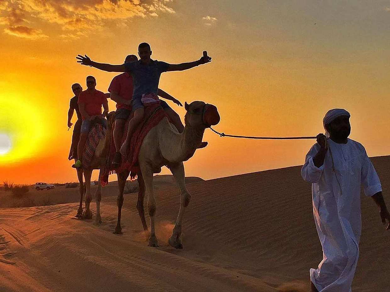 Privata sosta con safari mattutino e biglietti per il Burj Khalifa negli Emirati Arabi Uniti, Dubai., photo 4