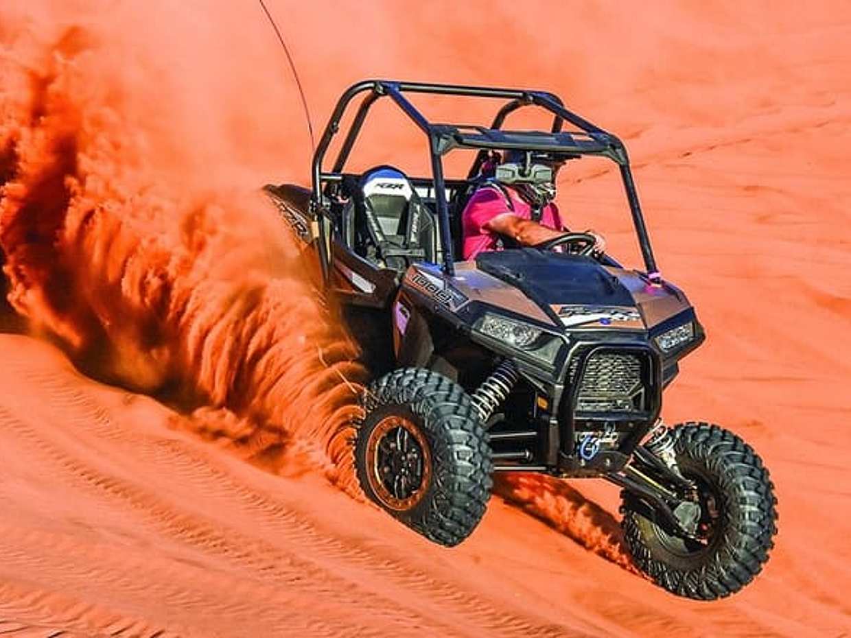 Dubai Desert Safari with Single Seater Buggy, Camel Riding, BBQ., photo 2