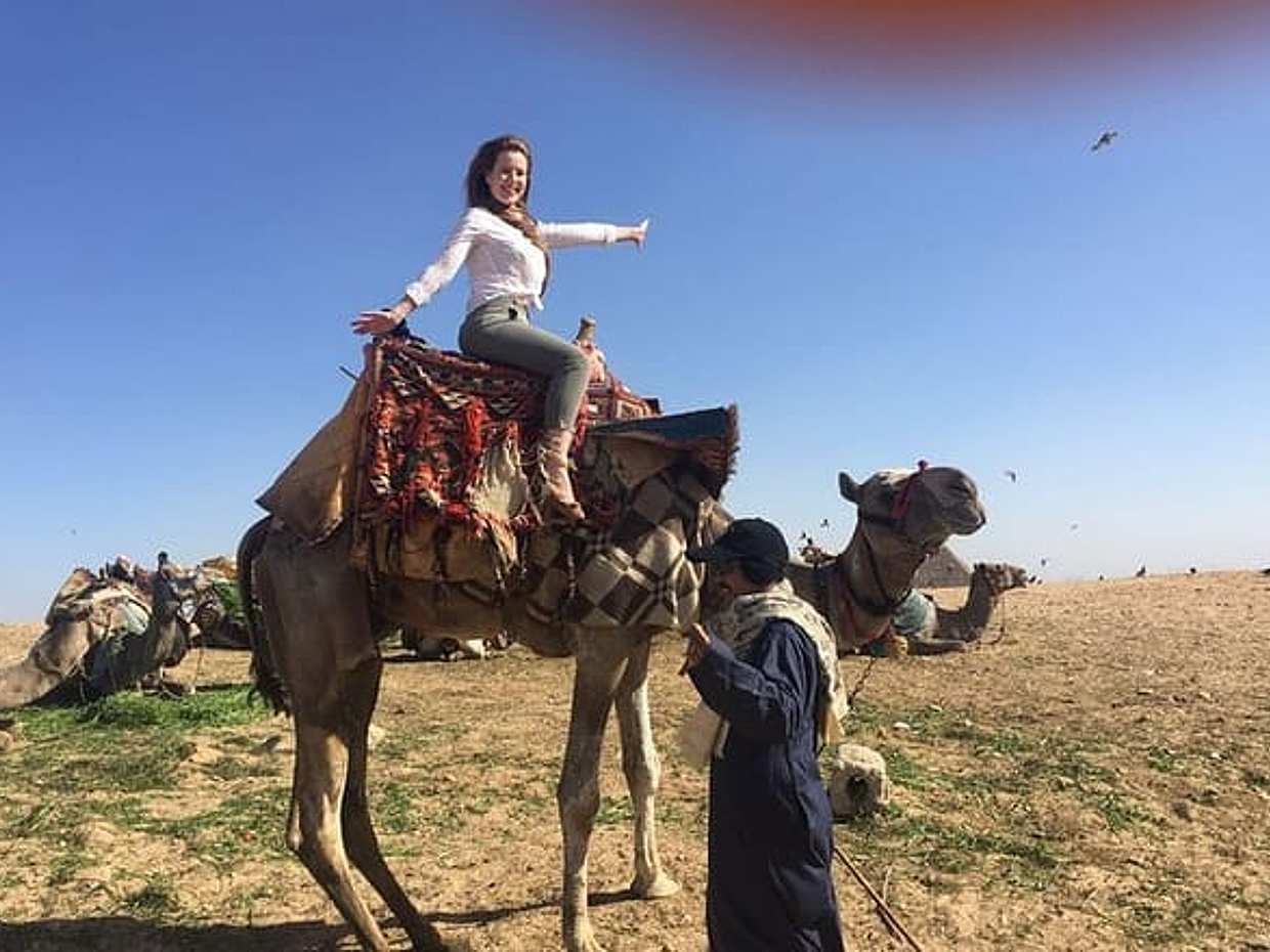 Private Camel Ride Around the Pyramids Area