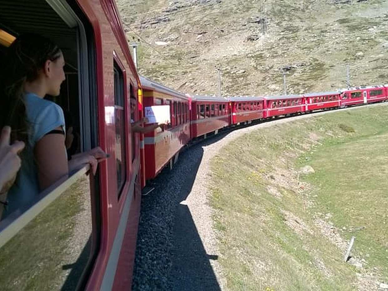 Bernina Train and St Moritz 1 day Private Tour with pick up, photo 2